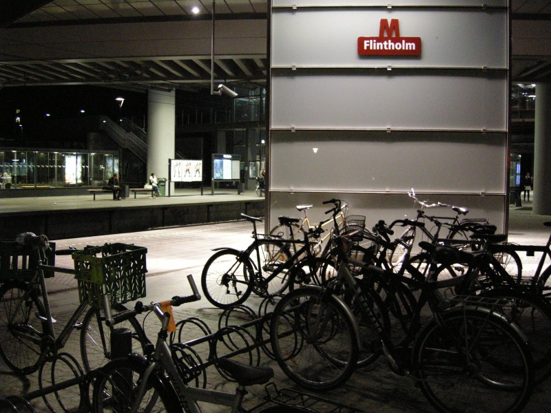 コペンハーゲン近郊の駅