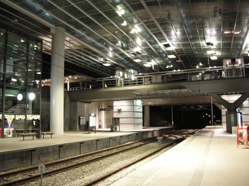 コペンハーゲン近郊の駅