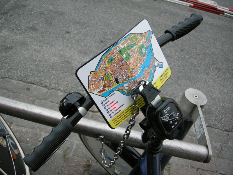 コペンハーゲンの無料自転車